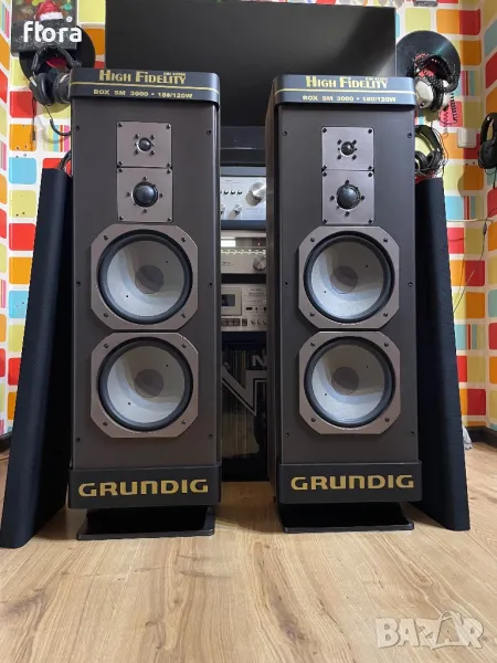 GRUNDIG BOX SM 3000 - 2x8” BASS, снимка 1