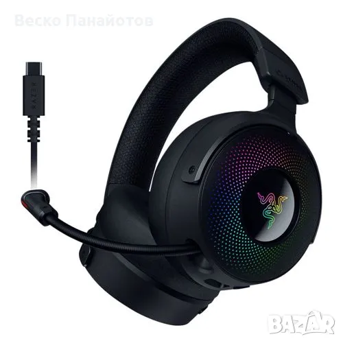  Безжични геймърски слушалки Razer Kraken V4 Pro -70%, снимка 1