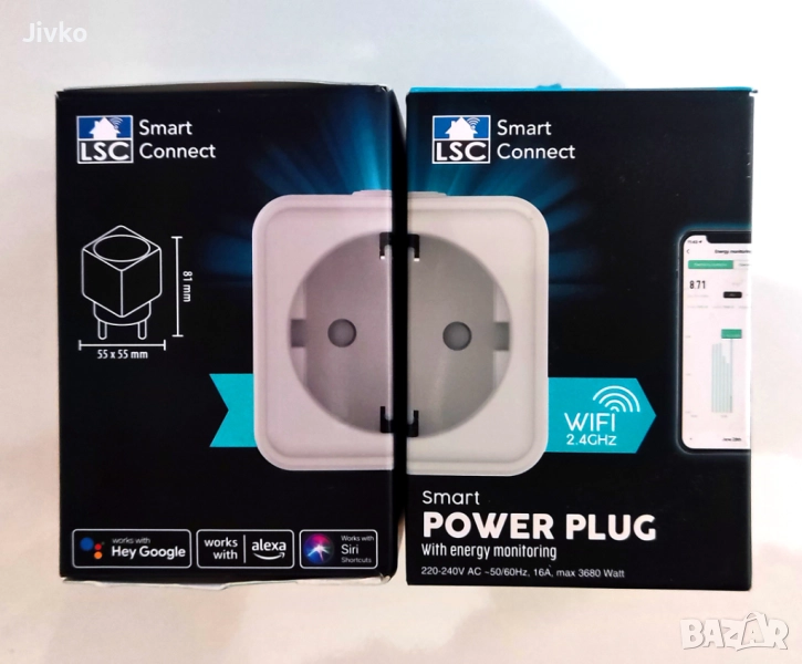 2бр LSC Smart Connect Power Plug умен контакт, снимка 1