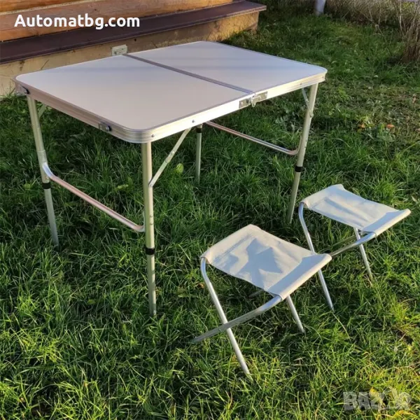 К-т маса с 2бр столове за къмпинг Automat, Сгъваеми , снимка 1