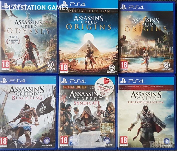 Assassins Creed Асасинс игри за Плейстейшън4 пс4 ps4 playstation4 , снимка 1