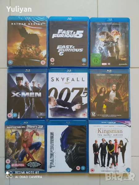 Оригинални Blu-Ray филми в отлично състояние , снимка 1