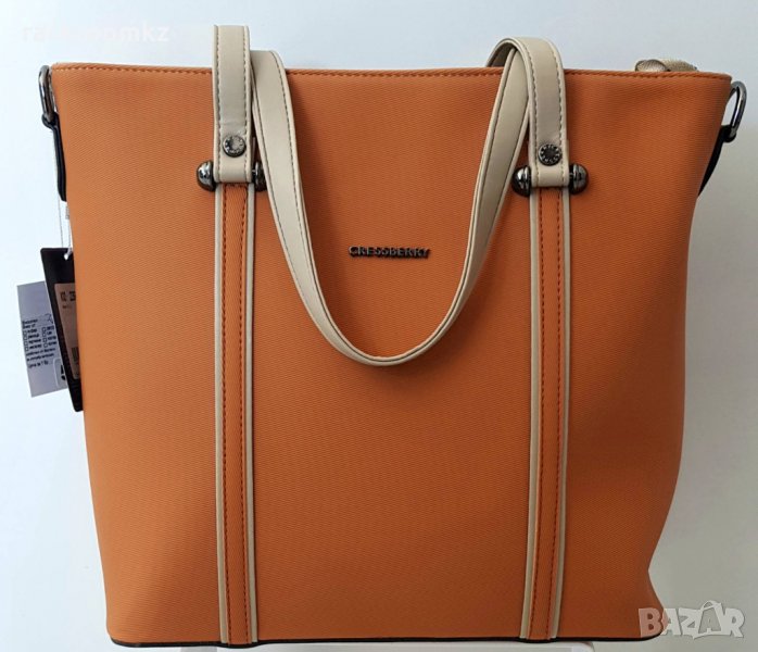 Дамска чанта с дълга дръжка в пастелени цветове марка Cressberry, снимка 1