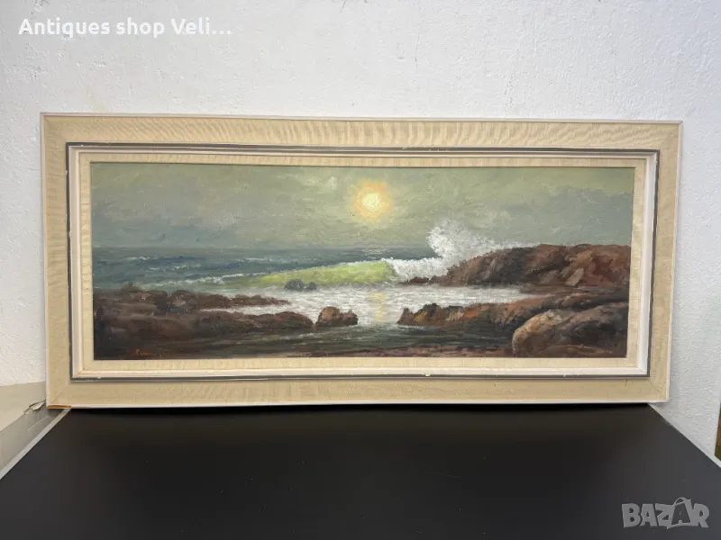 Авторска картина с рамка  Magne Ohlqvist №6814 , снимка 1