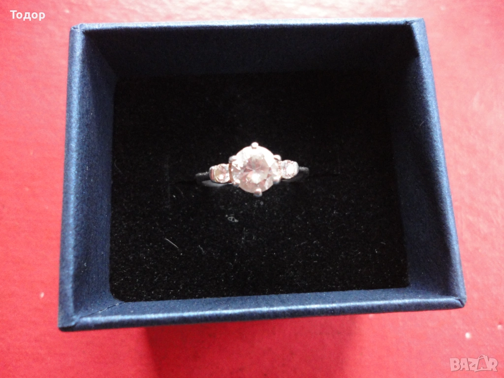 Невероятен сребърен пръстен с камъни 23, снимка 1
