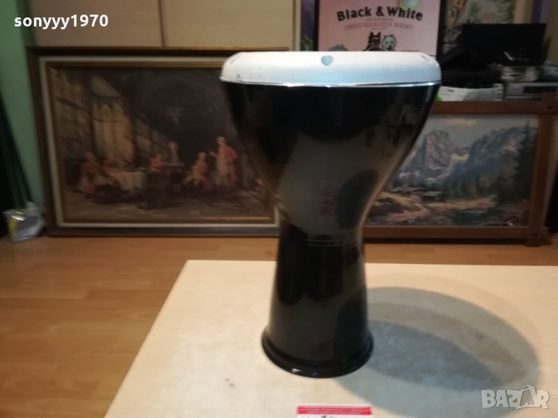 ТАРАМБУКА ЧЕРНА ГОЛЯМА СИРИЯ 40СМ 3009211423, снимка 1