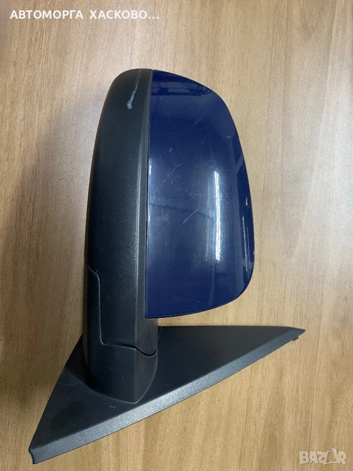 Дясно  Огледало  ел. Опел Мерива А Opel Meriva A тъмно син цвят, снимка 1