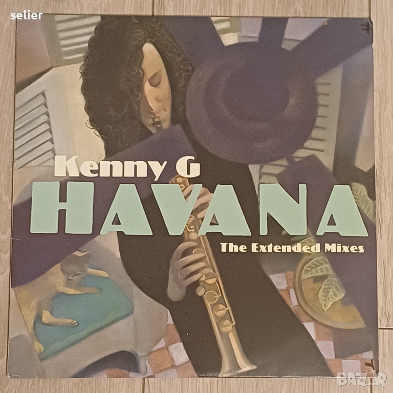 Kenny G  ‎– Havana (The Extended Mixes) Maxi Single 12  Издание 🇬🇧 UK 1997г  Състояние на винила:е, снимка 1
