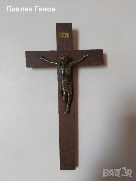 Стар кръст , Исус Христос 25х13см, снимка 1