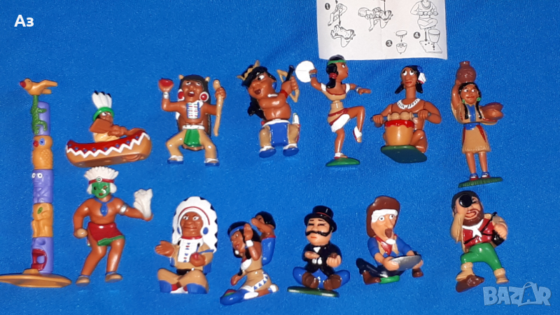 Киндер играчки пълна серия индиянци от 1998 година Kinder Ferrero , снимка 1