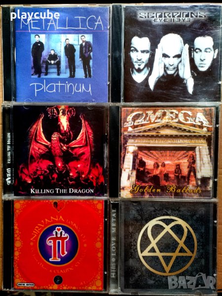 Колекция Метъл, Рок и др. музикални дискове CD - Част 4, снимка 1