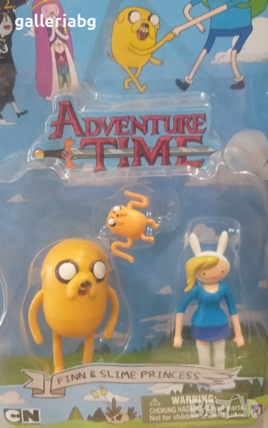 Adventure Time комплект фигурки Fionna и Jake, снимка 1