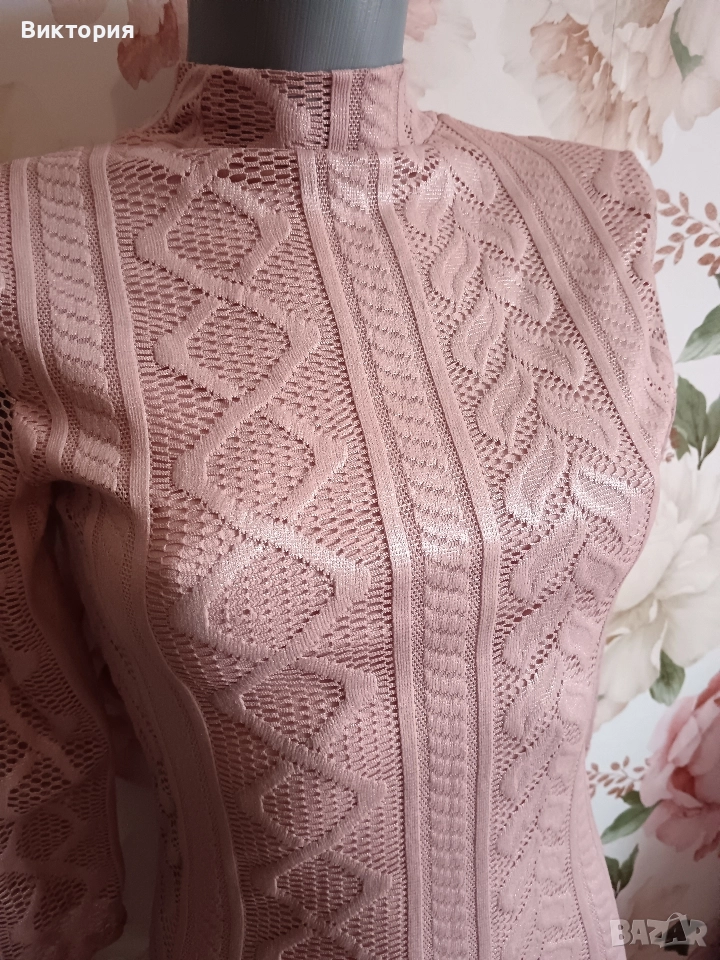 дамска рокля пепел от рози, снимка 1