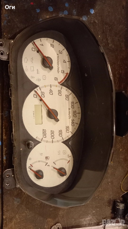 Километражно табло за Хонда Сивик VII 1.7 дизел HR0291222, снимка 1