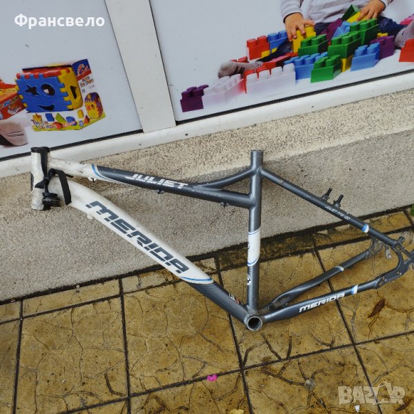26 цола Алуминиева рамка за велосипед колело с монтаж за стержен 28,6, снимка 1