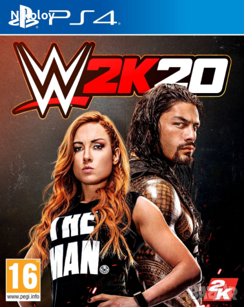 WWE 2K20 PS4 (Съвместима с PS5), снимка 1