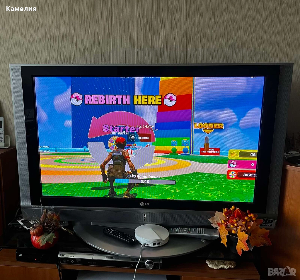 Продавам Плазмен Телевизор LG 42 инча с вграден хард диск за запис, снимка 1