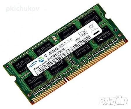 Samsung 4GB DDR3 1600MHz 204-Pin SODIMM РАМ Памет за латоп, снимка 1