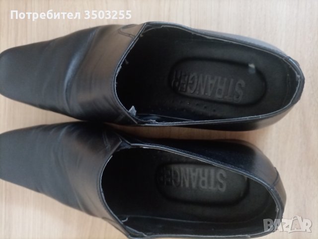 Мъжки кожени обувки STRANGER 40 , снимка 6 - Официални обувки - 41347609