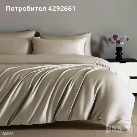 Луксозен комплект от висококачествен памучен сатен, снимка 3 - Спално бельо - 49126722