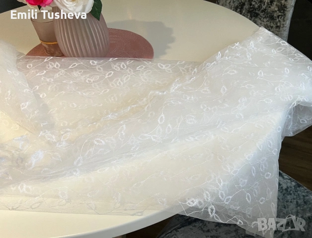 Бели пердета висч. 2.70/ ширч.3 - сет от 4бр, снимка 5 - Пердета и завеси - 53309381