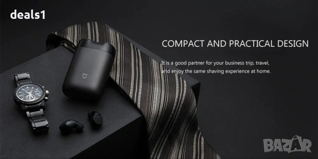 Xiaomi Mijia Електрическа самобръсначка USB Зареждане Водоустройчива, снимка 14 - Електрически самобръсначки - 36123902