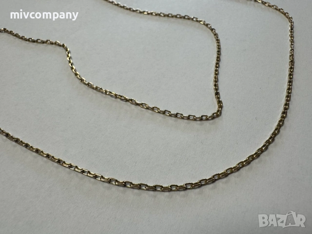 Златен синджир 4.94гр.60см., снимка 4 - Колиета, медальони, синджири - 53455191