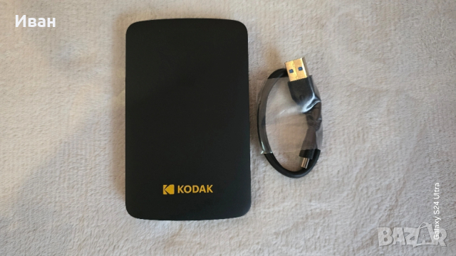 Бърз и Компактен! Външен Хард Диск Kodak P150 500GB HDD , снимка 2 - Външни хард дискове - 53300504