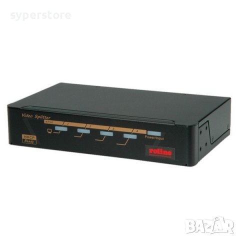 Превключвател DVI Multiplier, 4X, Roline SS300905, снимка 1 - Друга електроника - 39132498