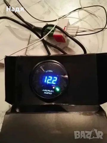 Ламбда сонда за смеси, с волтметър, AFR, Air Fuel Ratio, НОВА, показващ уред, ланда сонда, снимка 4 - Части - 56241662