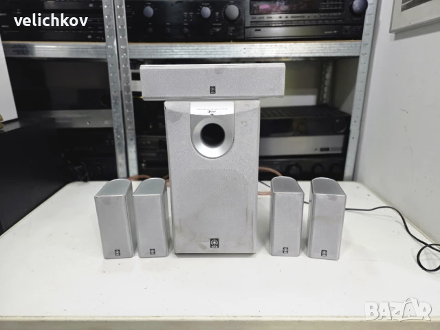 Буфер + Колонки Yamaha SW-P130 + NX-E130 – звук, който гърми! 🎵💥