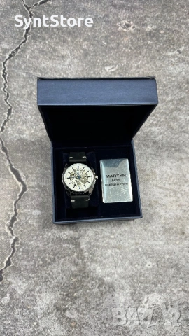 Автоматичен часовник Martyn Line – КАТО НОВ – Пълен комплект + ПОДАРЪК каишка, снимка 2 - Мъжки - 53235376