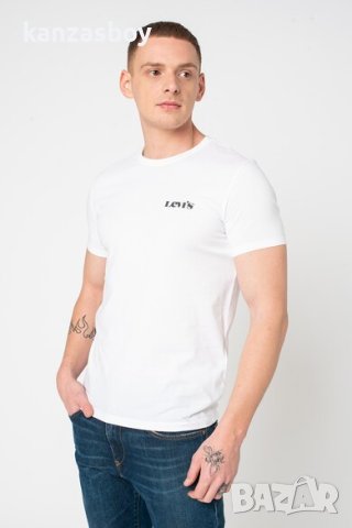 Levis Crewneck Graphic - страхотна мъжка тениска КАТО НОВА 3ХЛ