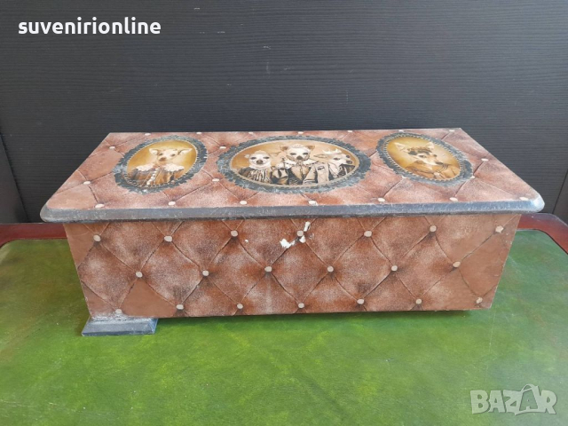 Стара дървена кутия , снимка 1