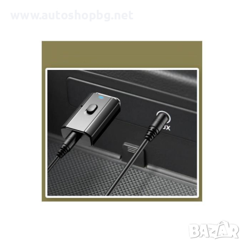 Wireless USB Transmitter and Receiver - безжичен аудио приемник и предавател с 3.5 мм аудио жак (чер, снимка 2 - Аксесоари и консумативи - 44510458