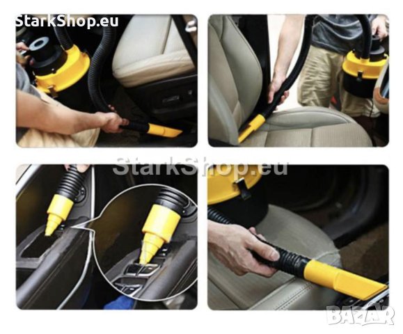 Прахосмукачка за кола с накрайници 12V, снимка 2 - Друга електроника - 41625834