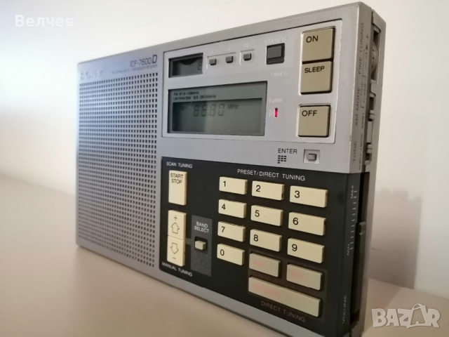 Sony icf-7600d, снимка 4 - Радиокасетофони, транзистори - 44650186
