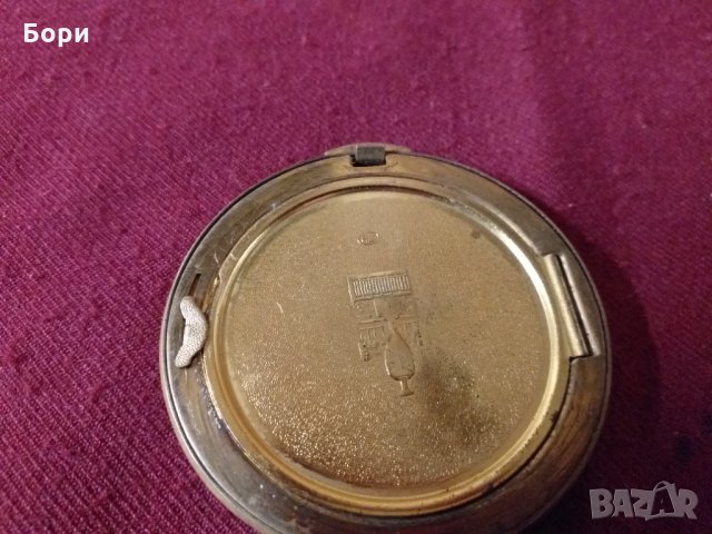 Стара пудриера с огледало, снимка 5 - Други ценни предмети - 34521783