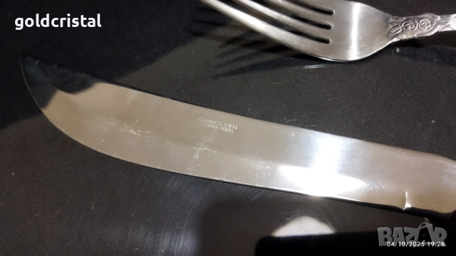 немски прибори за сервиране неръждаеми , снимка 3 - Антикварни и старинни предмети - 51947264