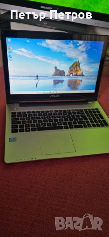 Asus VivoBook S550CA Multi-Touch 15.6'' 12GB RAM 256GB SSD touch screen Windows 10 Pro-ТОП СЪСТОЯНИЕ