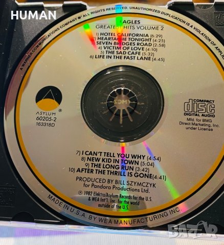 EAGLES , снимка 7 - CD дискове - 39138991