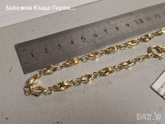 Златен синджир 7,24гр.14к, снимка 2 - Колиета, медальони, синджири - 52629723