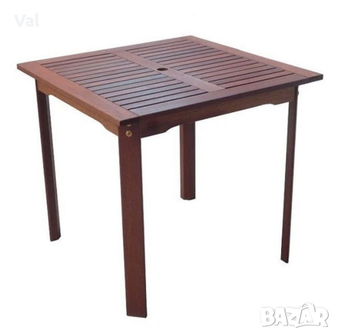 Градински комплект Tirora Muhler Meranti - 5 части, дърво, снимка 2 - Градински мебели, декорация  - 53642608