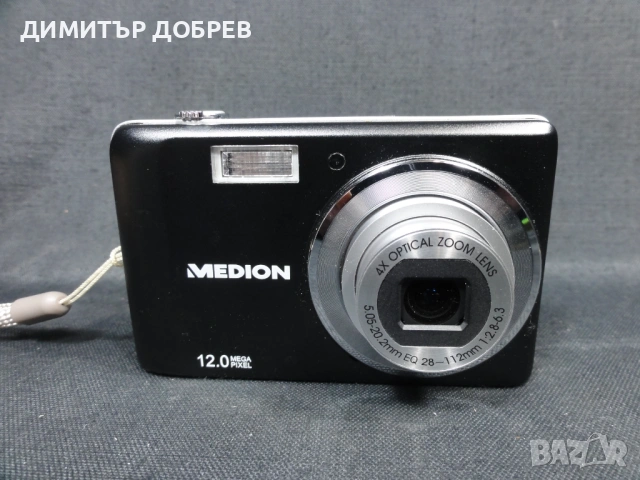 ЦИФРОВ ФОТОАПАРАТ MEDION MD86508 12MP DIGITAL CAMERA, снимка 5 - Фотоапарати - 53709973