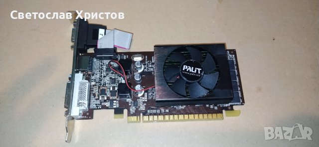 Продавам видео карта nVidia Palit GT610 2GB DDR3 64bit VGA DVI HDMI LP PCI-E, снимка 1 - Видеокарти - 41020058