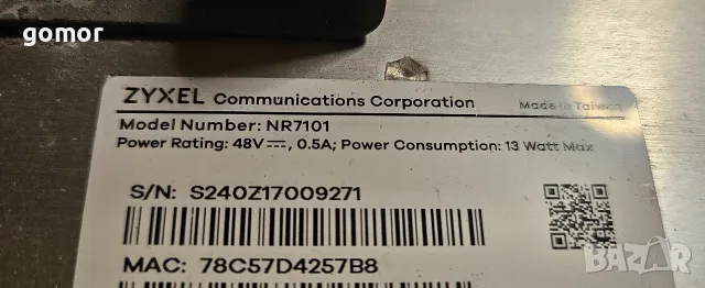 Zyxel NR7101 външен 5G/4G модем-рутер с двойна SIM и PoE, снимка 7 - Рутери - 55806723