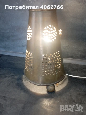 месингова лампа рядка