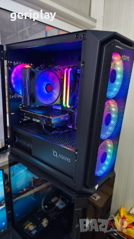 НОВ Геймърски компютър със 8/16-Ядрен Ryzen 7 / 12Gb Видеокарта / 16Gb RAM / SSD 1Tb / 650Watt, снимка 4 - Геймърски - 52714186