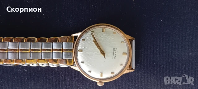 Ръчен часовник - ZENTRA - ГЕРМАНИЯ - с позлата, снимка 16 - Джобни - 48361994