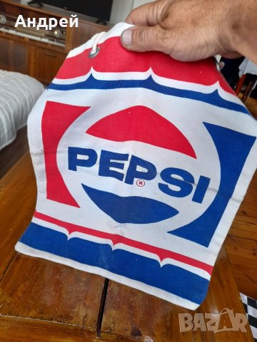Стара торба,торбичка Пепси,Pepsi, снимка 3 - Други ценни предмети - 41896520